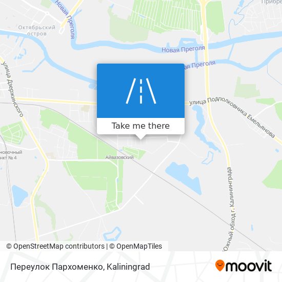 Переулок Пархоменко map