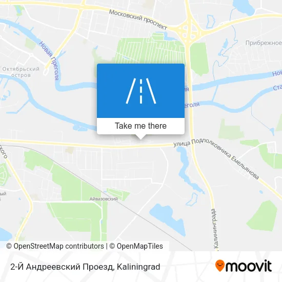 2-Й Андреевский Проезд map