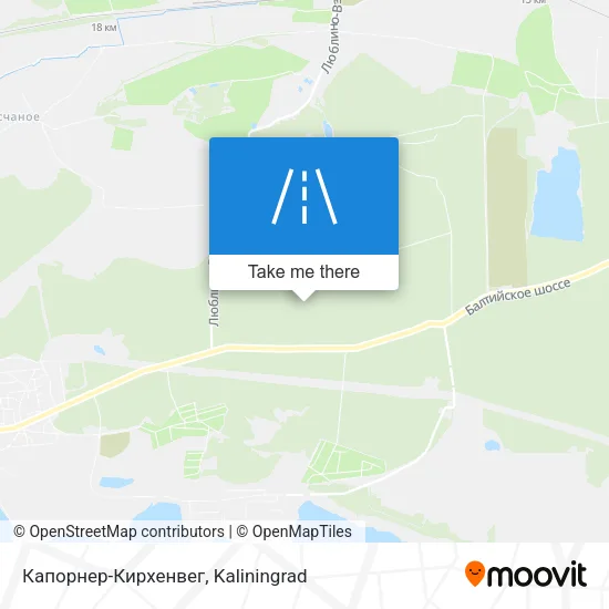 Капорнер-Кирхенвег map
