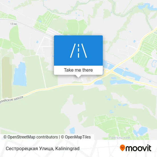 Сестрорецкая Улица map
