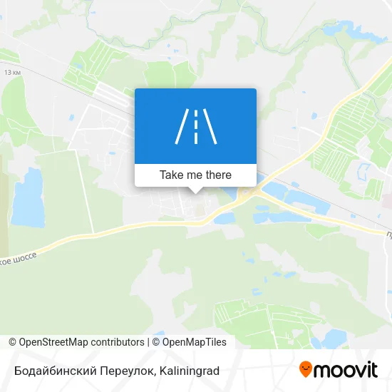 Бодайбинский Переулок map