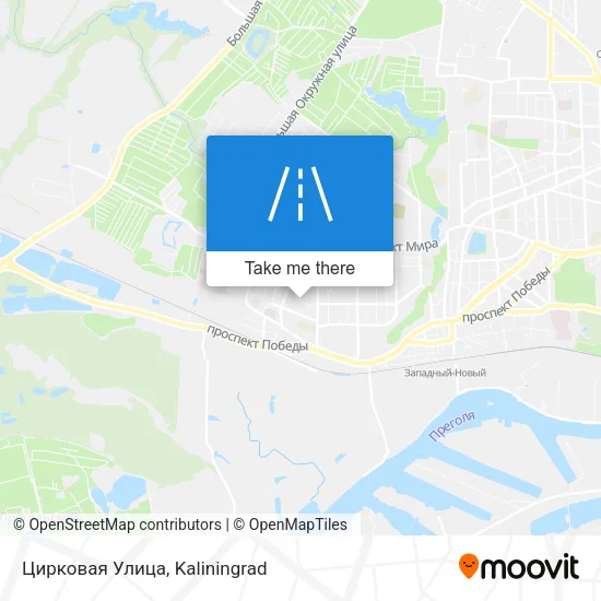 Цирковая Улица map
