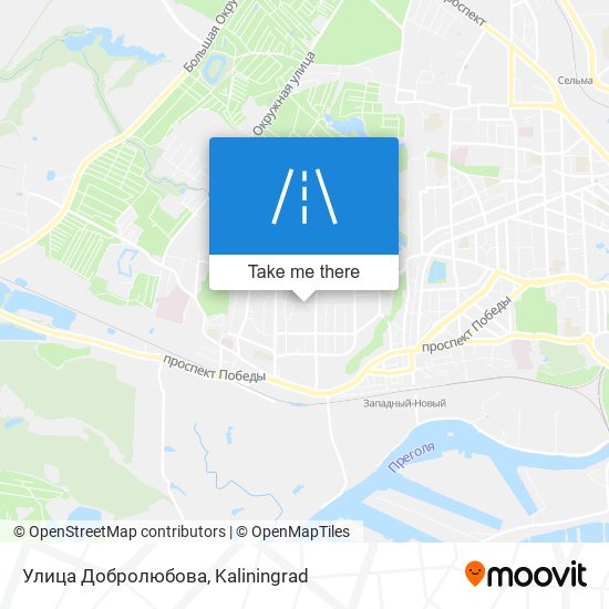 Улица Добролюбова map