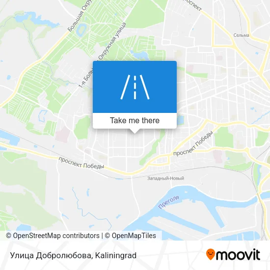 Улица Добролюбова map