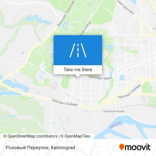 Розовый Переулок map