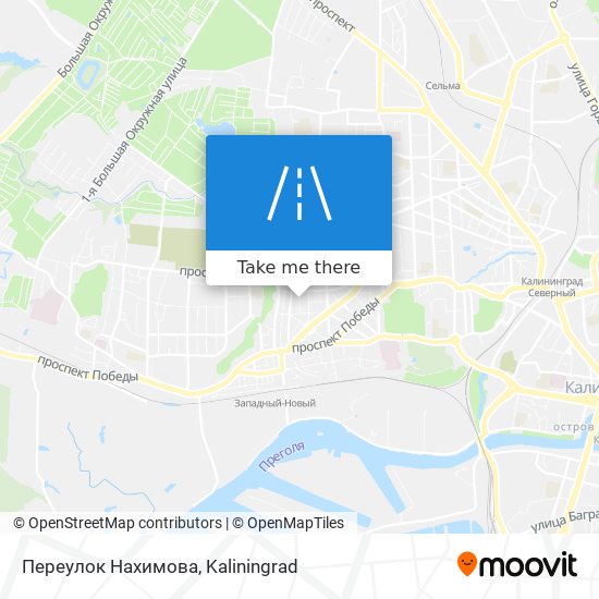 Переулок Нахимова map