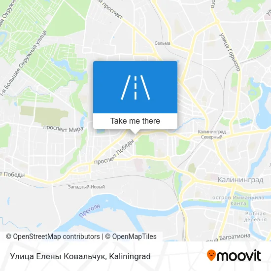 Улица Елены Ковальчук map