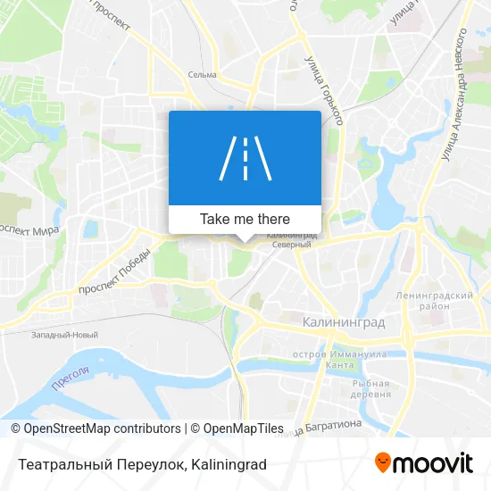 Театральный Переулок map