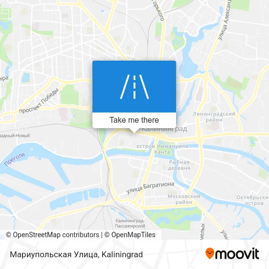 Мариупольская Улица map