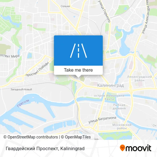 Гвардейский Проспект map