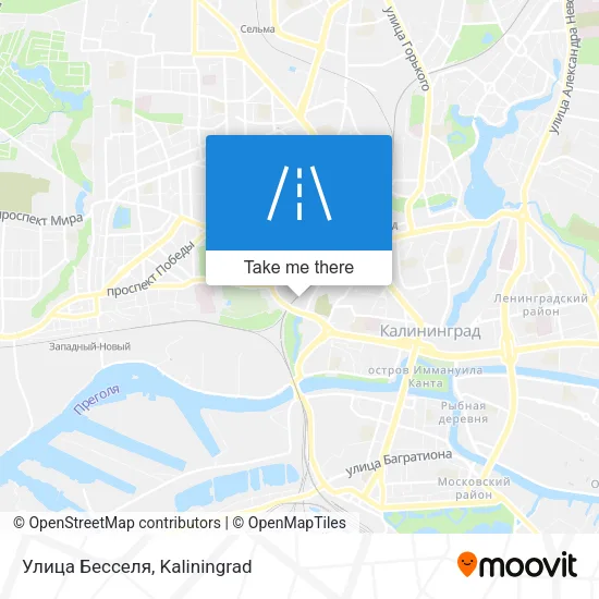 Улица Бесселя map