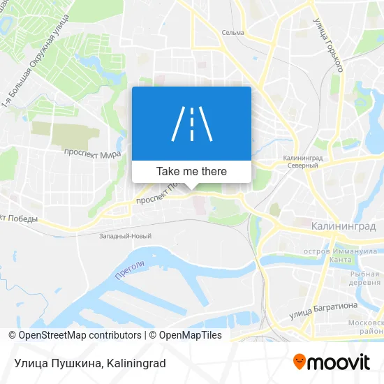 Улица Пушкина map