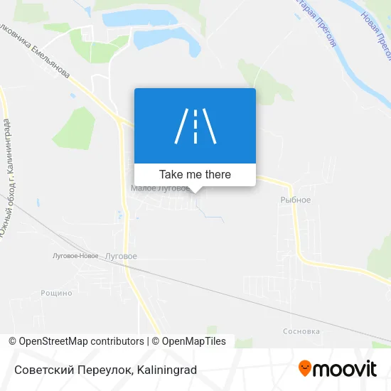 Советский Переулок map
