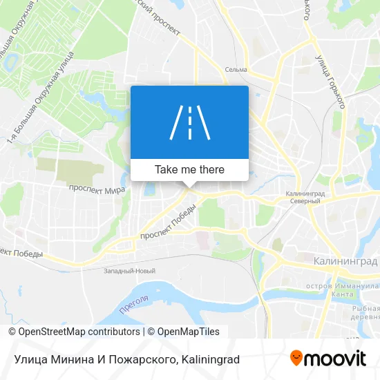 Улица Минина И Пожарского map
