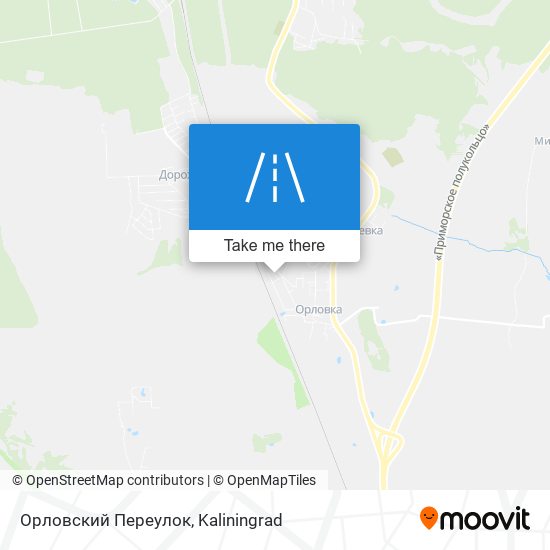 Орловский Переулок map