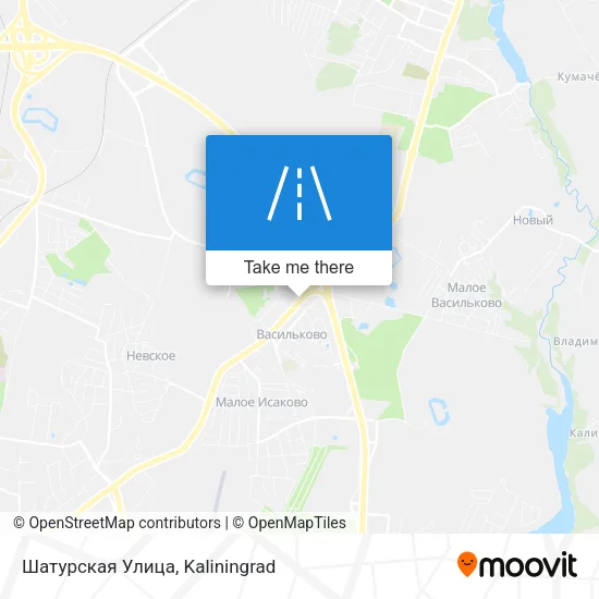 Шатурская Улица map