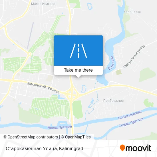 Старокаменная Улица map