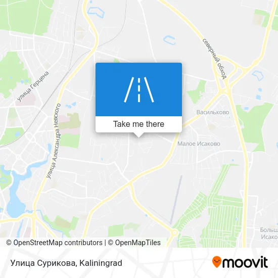 Улица Сурикова map