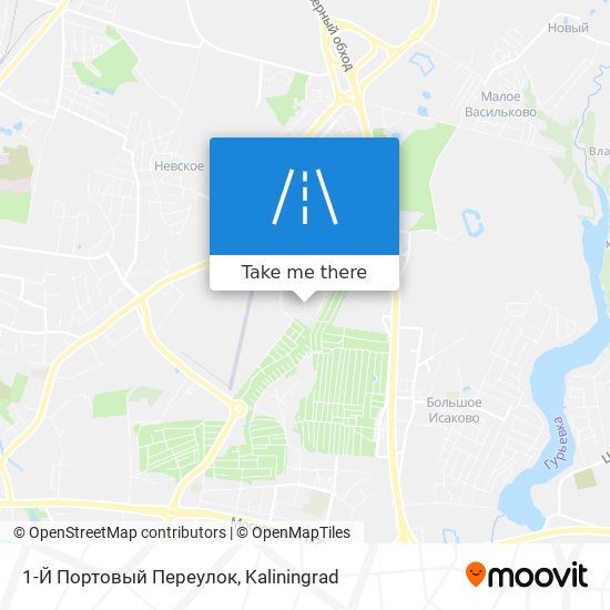 1-Й Портовый Переулок map