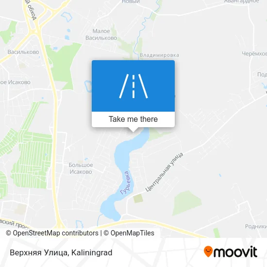 Верхняя Улица map