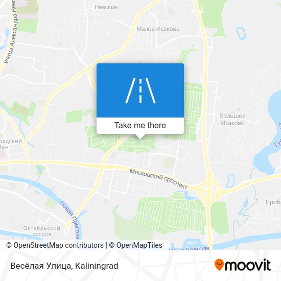 Весёлая Улица map