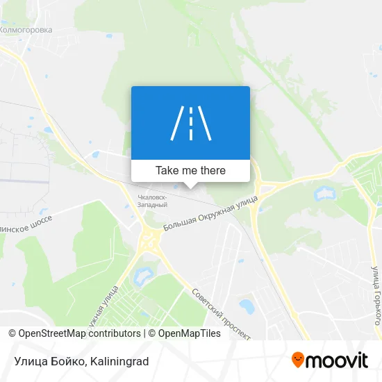 Улица Бойко map