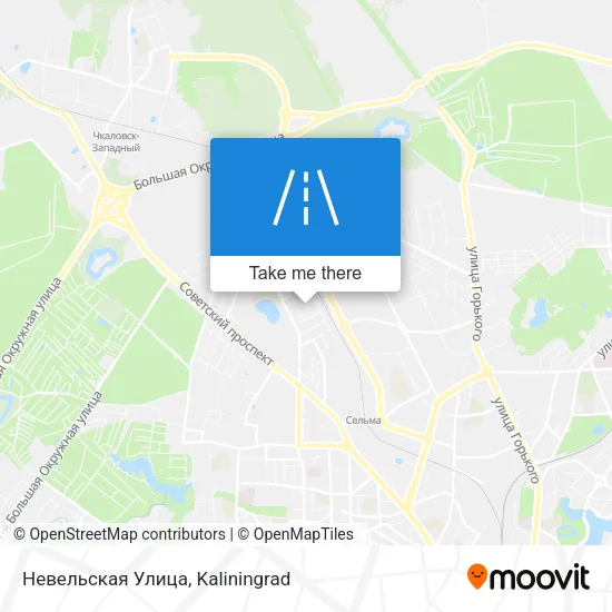 Невельская Улица map