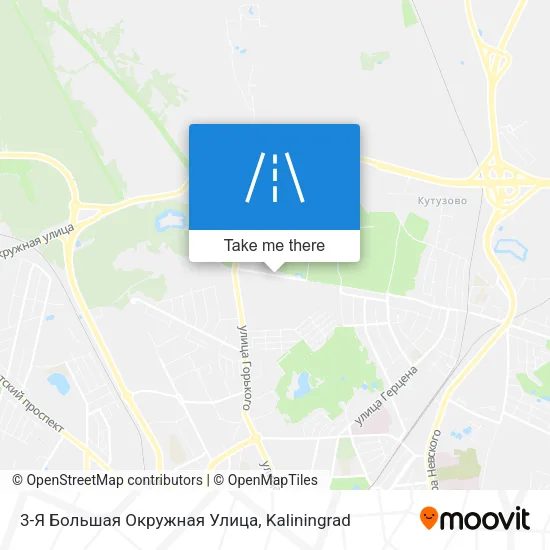 3-Я Большая Окружная Улица map