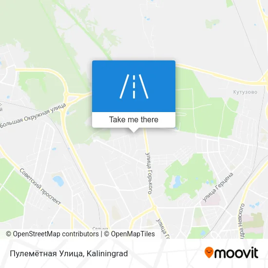 Пулемётная Улица map