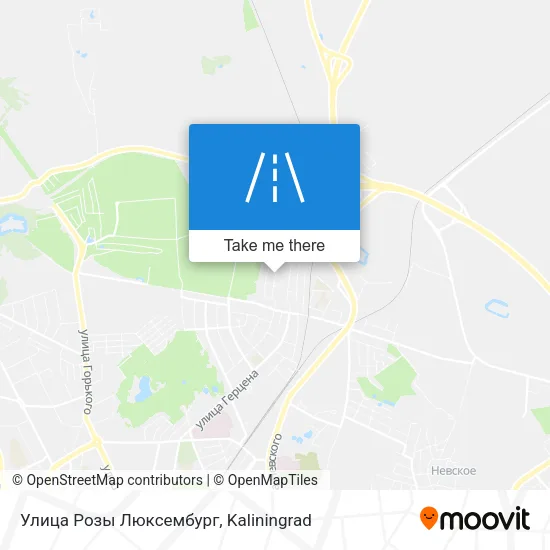 Улица Розы Люксембург map