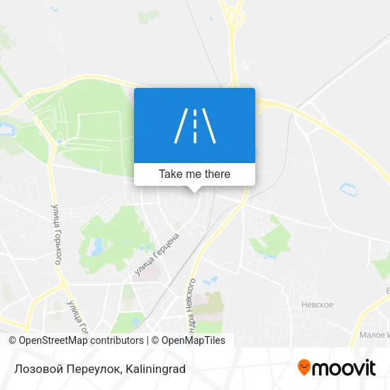 Лозовой Переулок map