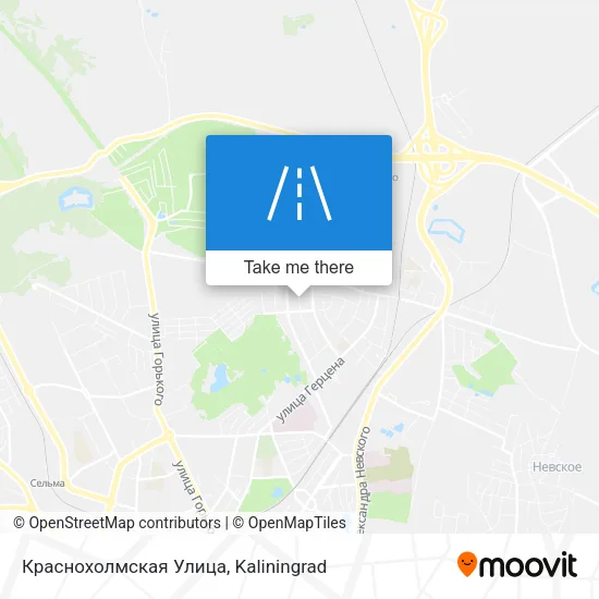 Краснохолмская Улица map