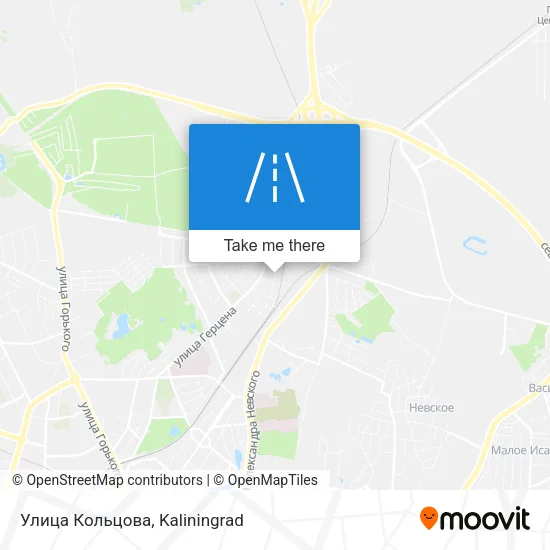 Улица Кольцова map