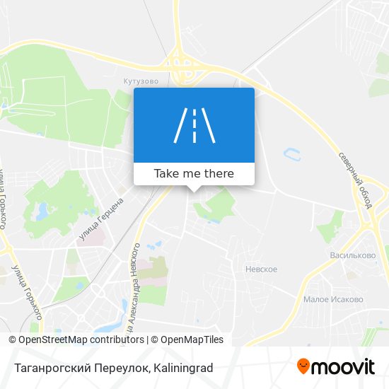 Таганрогский Переулок map