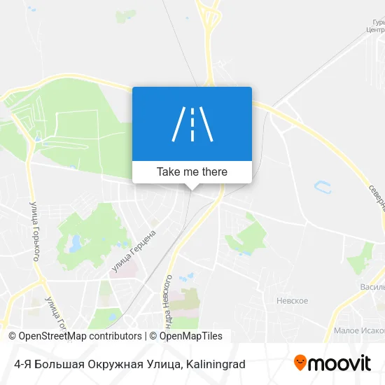 4-Я Большая Окружная Улица map