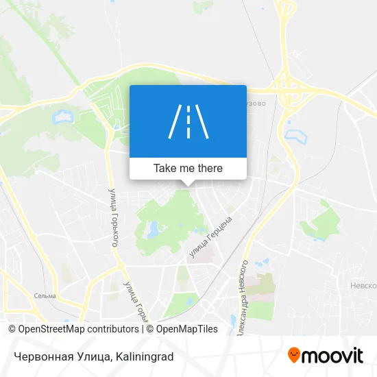 Червонная Улица map