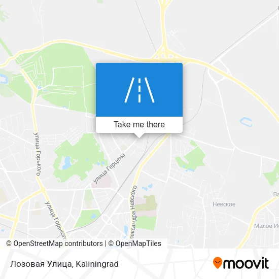 Лозовая Улица map