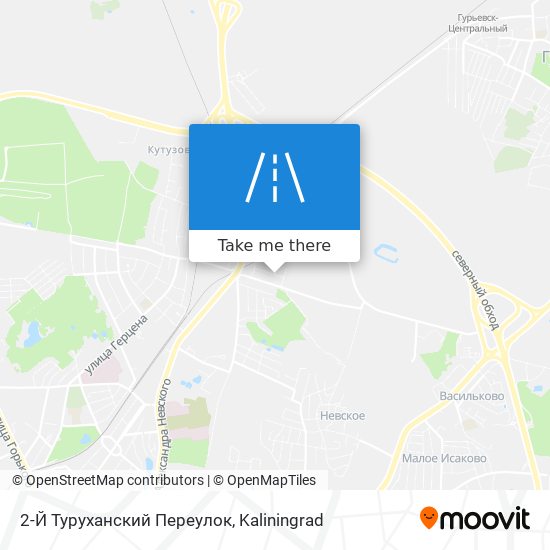 2-Й Туруханский Переулок map