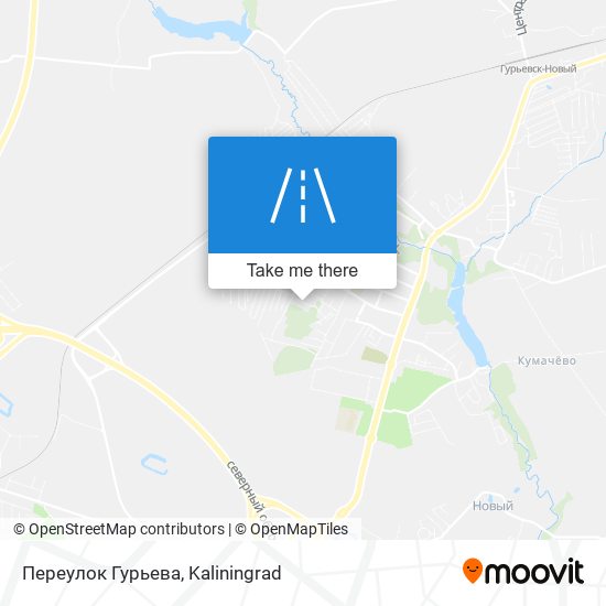 Переулок Гурьева map