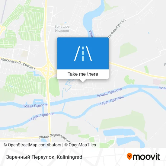Заречный Переулок map