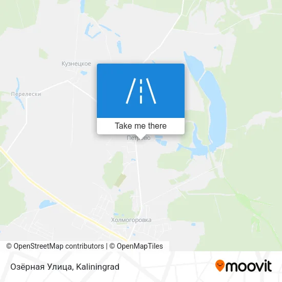 Озёрная Улица map