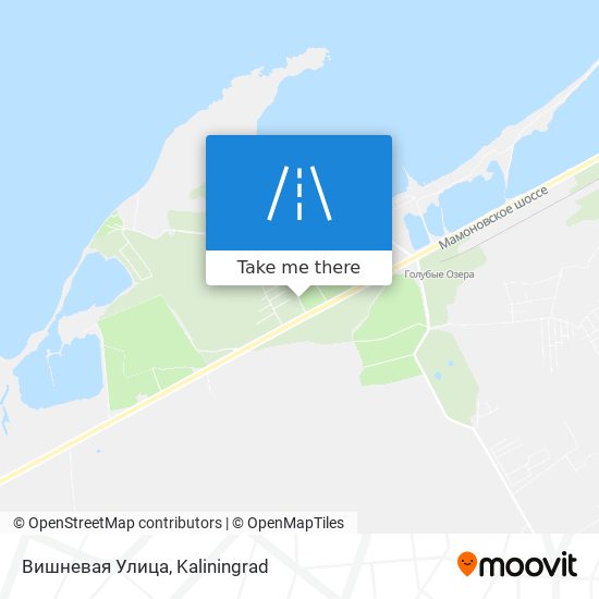 Вишневая Улица map