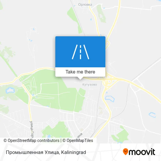 Промышленная Улица map