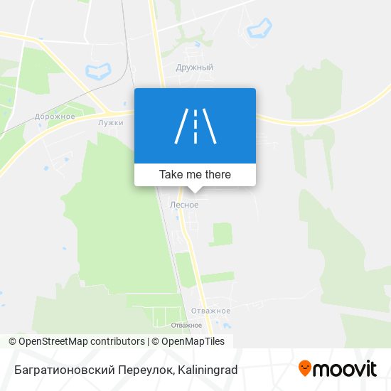 Багратионовский Переулок map