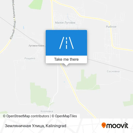 Земляничная Улица map