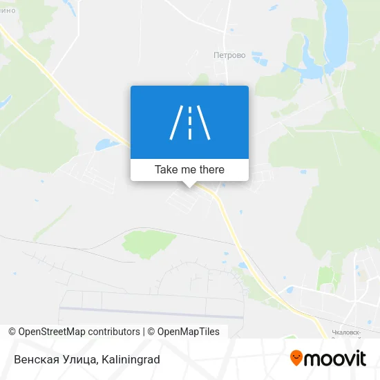 Венская Улица map