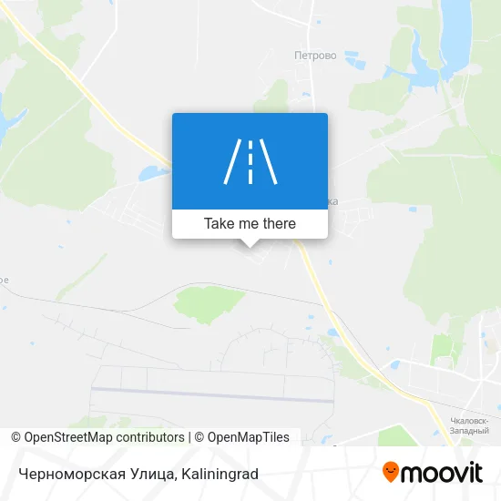 Черноморская Улица map