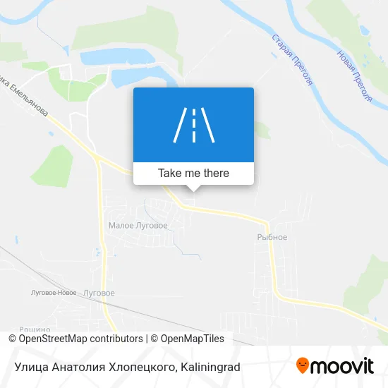 Улица Анатолия Хлопецкого map