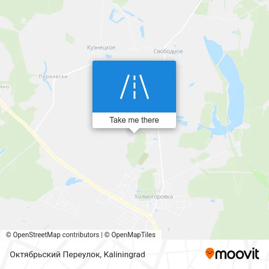 Октябрьский Переулок map