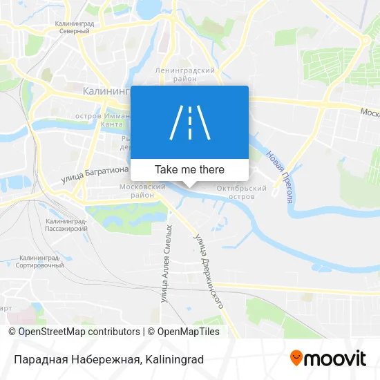 Парадная Набережная map